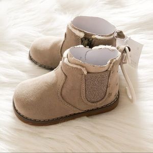 H&M toddler girl boots size 6